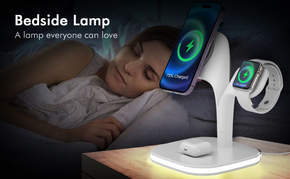 bed lamp charger